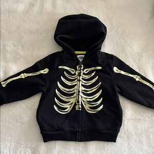 Old Navy Skeleton Glow in the Dark Hoodie
